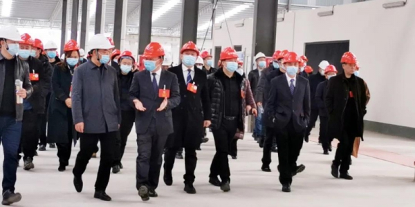 人大代表、政協(xié)委員蒞臨宏量基筑考察調(diào)研！